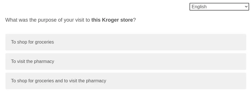 Why did you visit the store? Provide your answer.